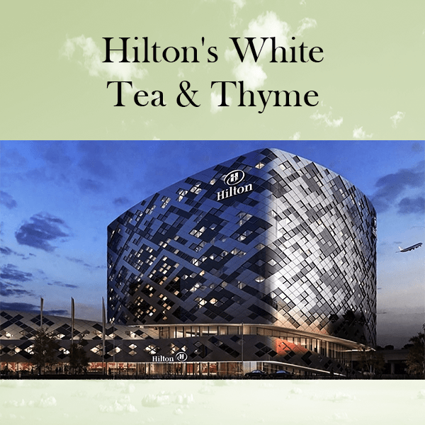 Hilton Hotel Signature Scent White Tea & Thyme Aroma Retail