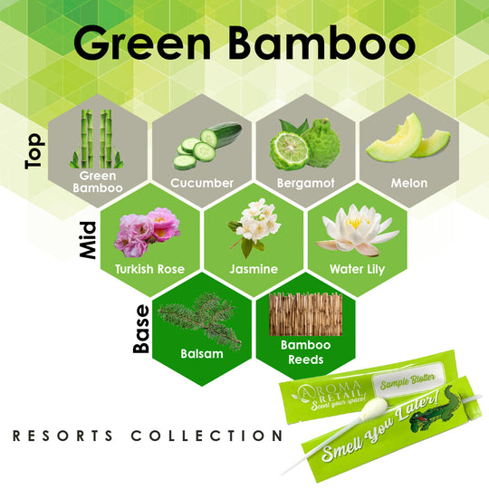 Green Bamboo-Blotter