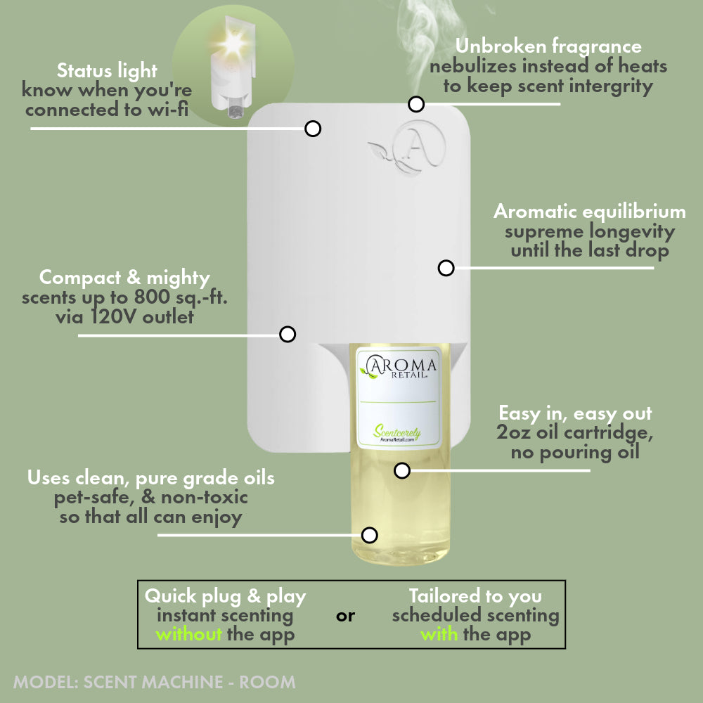 Scent Machine Room with Fragrance Oil