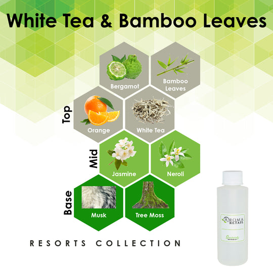 White Tea & Bamboo Leaves-4oz