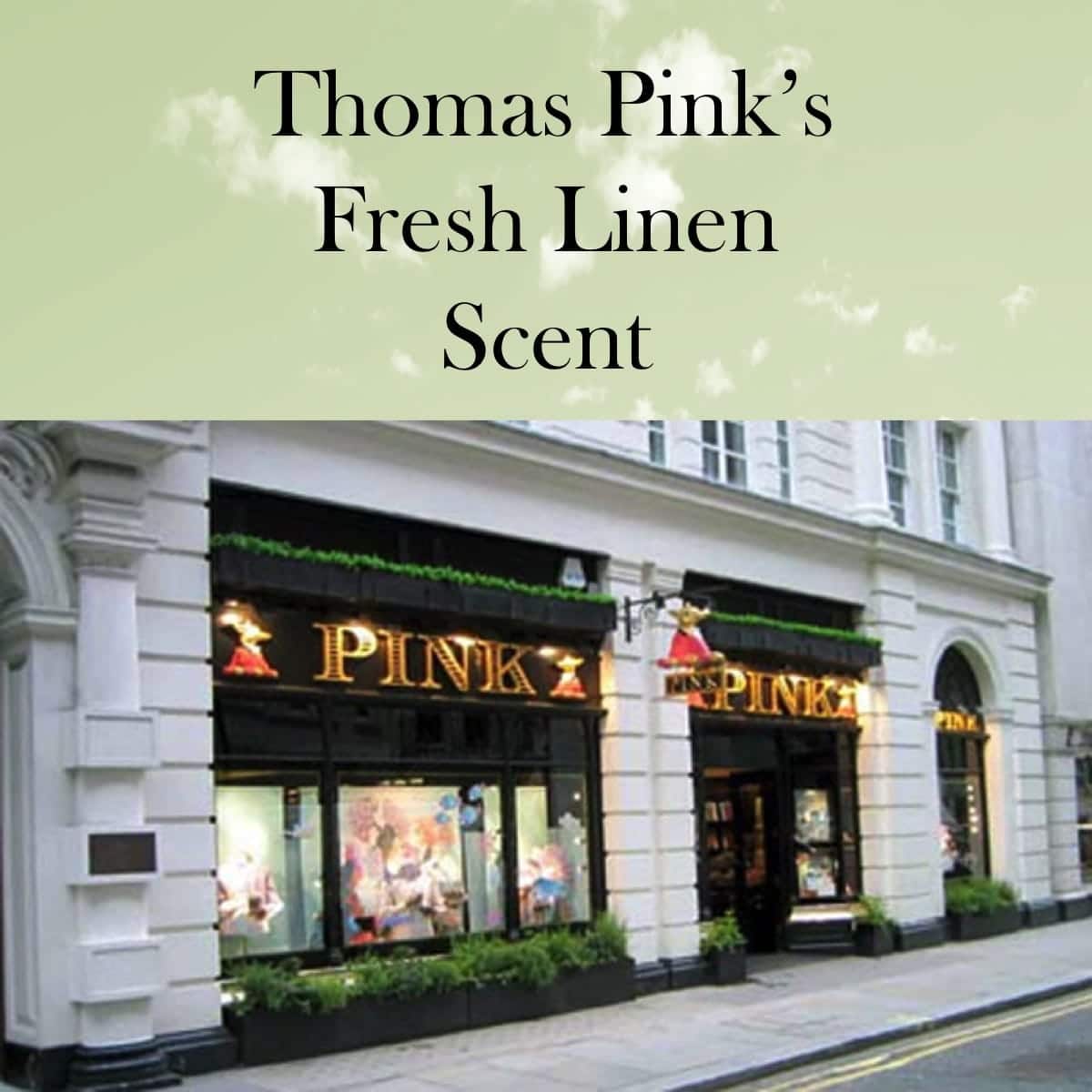 Thomas Pink's Scent Fresh Linen - Aroma Retail Fragrance Oil