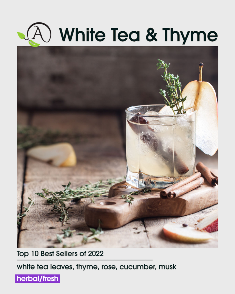 ten 10 best top sellers selling fragrances 2022 white tea and thyme