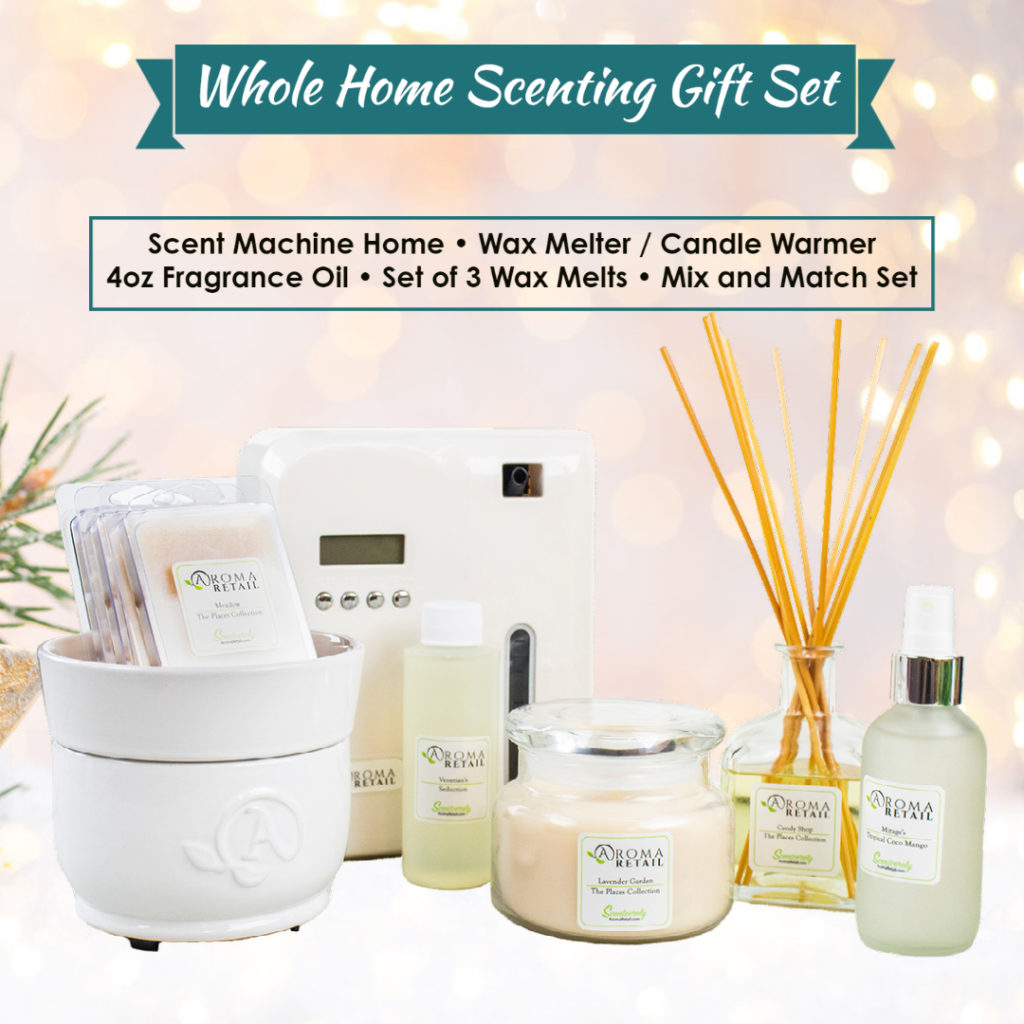best aroma retail holiday whole home scenting gift set